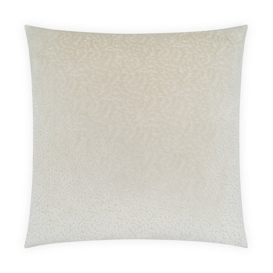 D.V. KAP HOME   24" x 24" Walk In The Park Pillow - Ivory     - 4462-I-2424