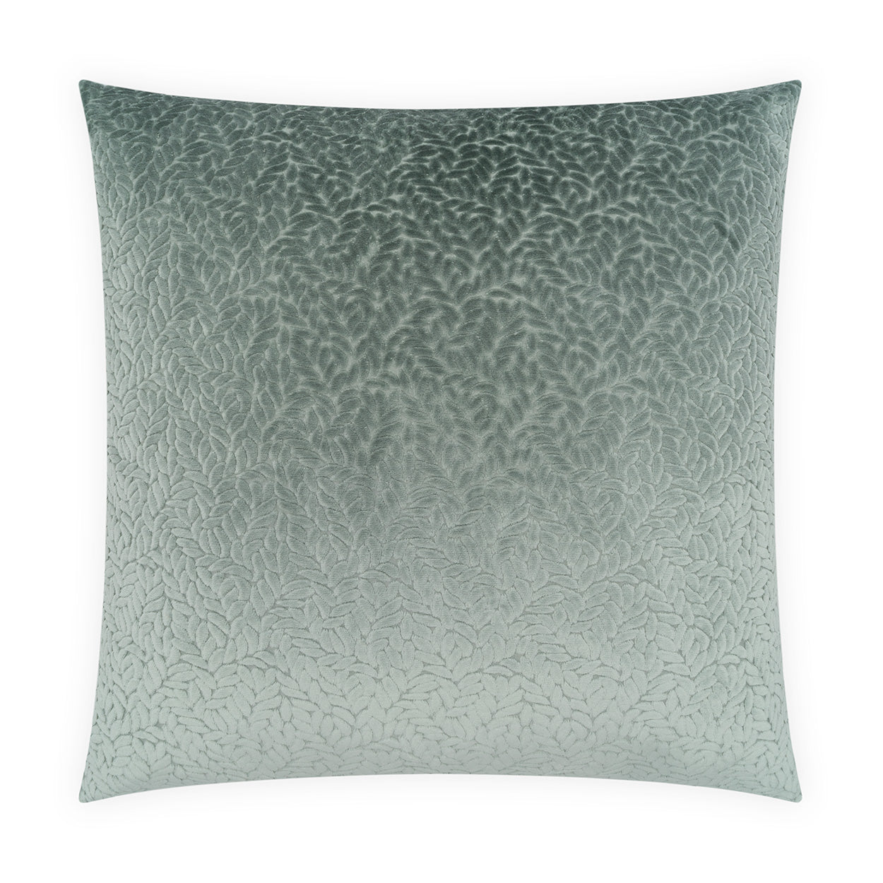 D.V. KAP HOME   24" x 24" Walk In The Park Pillow - Spa     - 4462-S-2424