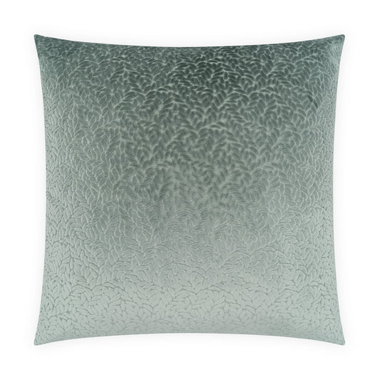 D.V. KAP HOME   24" x 24" Walk In The Park Pillow - Spa     - 4462-S-2424