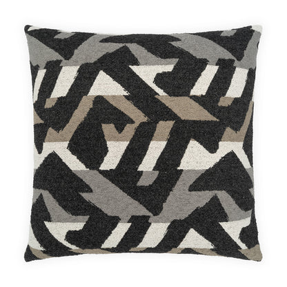 D.V. KAP HOME   24" x 24" Toluca Pillow - Smoke     - 4463-S-2424
