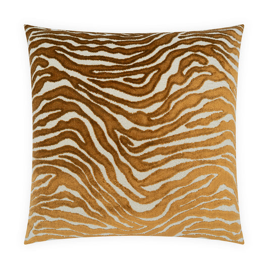 D.V. KAP HOME   24" x 24" Savile Pillow - Copper     - 4465-C-2424