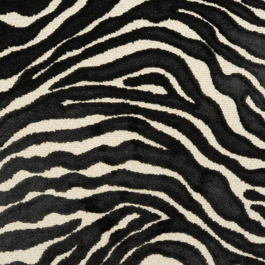 D.V. KAP HOME 4465-O-YARD Savile Fabric - Onyx      - Savile