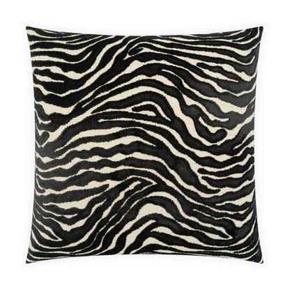 D.V. KAP HOME   24" x 24" Savile Pillow - Onyx     - 4465-O-2424
