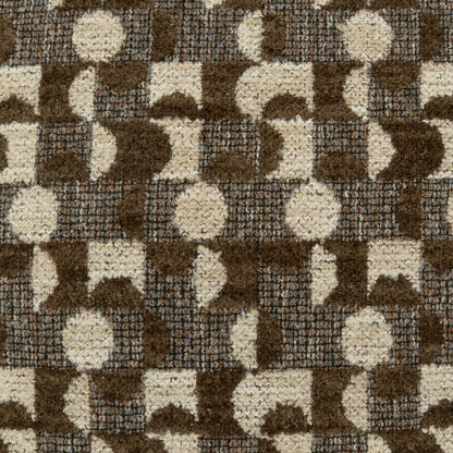 D.V. KAP HOME   24" x 24" Shallow Pillow - Brown     - 4469-B-2424
