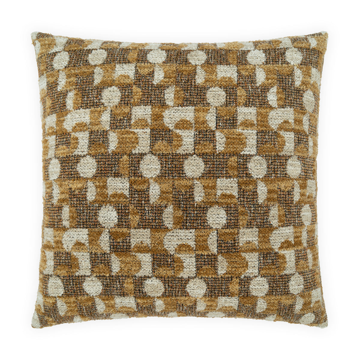 D.V. KAP HOME   24" x 24" Shallow Pillow - Dijon     - 4469-D-2424