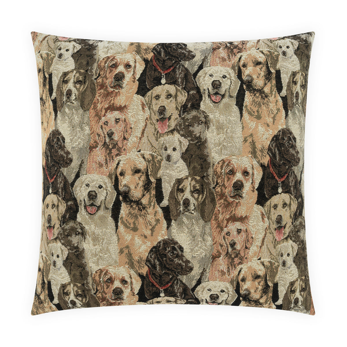 D.V. KAP HOME   24" x 24" Rescue Me Pillow     - 4470-2424