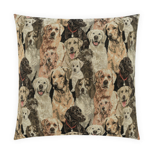 D.V. KAP HOME   24" x 24" Rescue Me Pillow     - 4470-2424