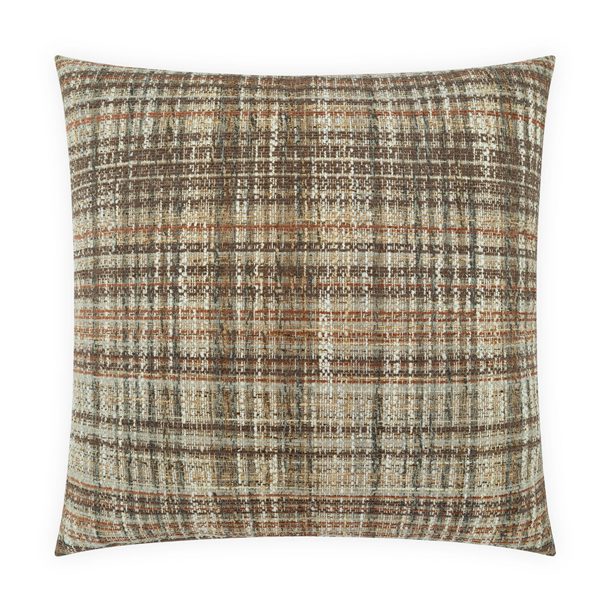D.V. KAP HOME   24" x 24" Biarritz Pillow - Brindle     - 4473-B-2424