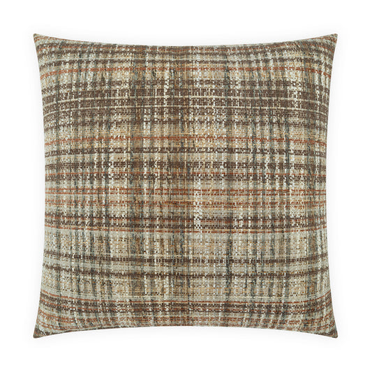 D.V. KAP HOME   24" x 24" Biarritz Pillow - Brindle     - 4473-B-2424
