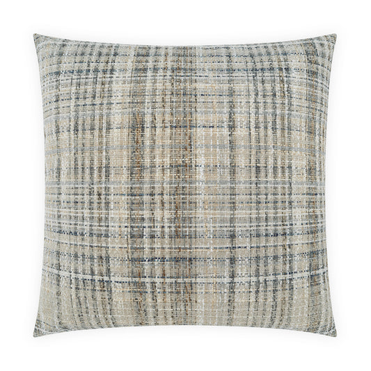 D.V. KAP HOME   24" x 24" Biarritz Pillow - Granite     - 4473-G-2424