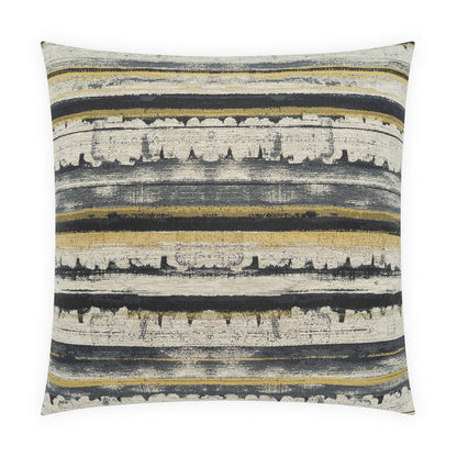 D.V. KAP HOME   24" x 24" Renzo Pillow - Iron     - 4474-I-2424