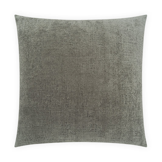 D.V. KAP HOME   24" x 24" Sincerely Pillow - Smoke     - 4475-S-2424