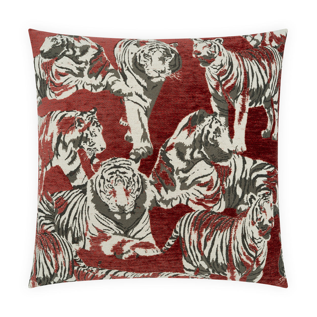 D.V. KAP HOME   24" x 24" Suma Pillow - Brick     - 4476-B-2424