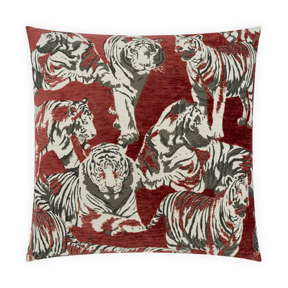 D.V. KAP HOME   24" x 24" Suma Pillow - Brick     - 4476-B-2424