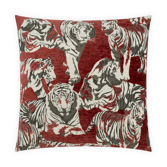 D.V. KAP HOME   24" x 24" Suma Pillow - Brick     - 4476-B-2424