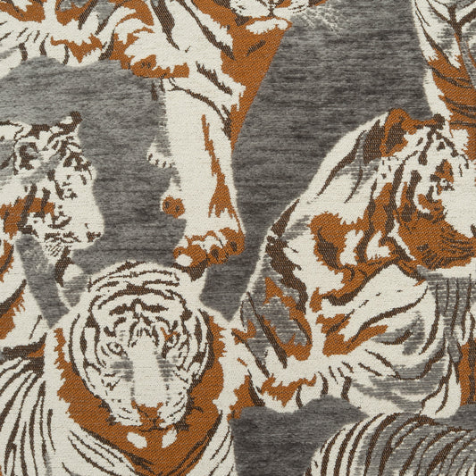D.V. KAP HOME 4476-S-YARD Suma Fabric - Smoke      - Suma