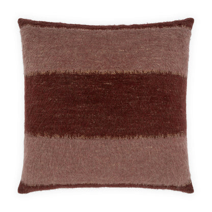 D.V. KAP HOME   24" x 24" Mustang Pillow - Berry     - 4477-B-2424