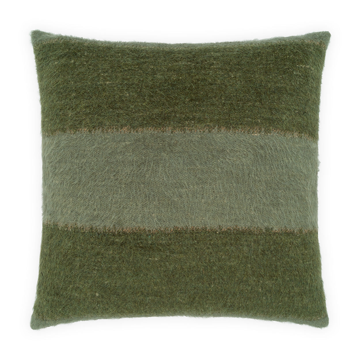 D.V. KAP HOME   24" x 24" Mustang Pillow - Moss     - 4477-M-2424