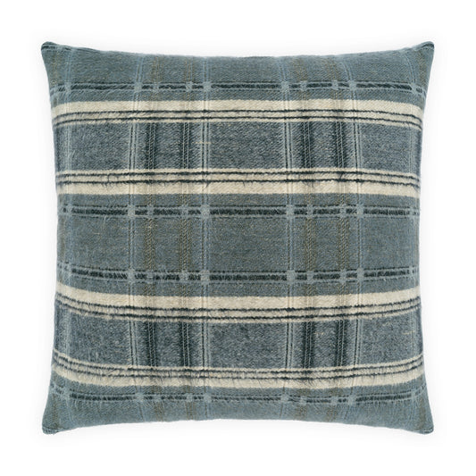 D.V. KAP HOME   24" x 24" Islay Pillow - Indigo     - 4479-I-2424