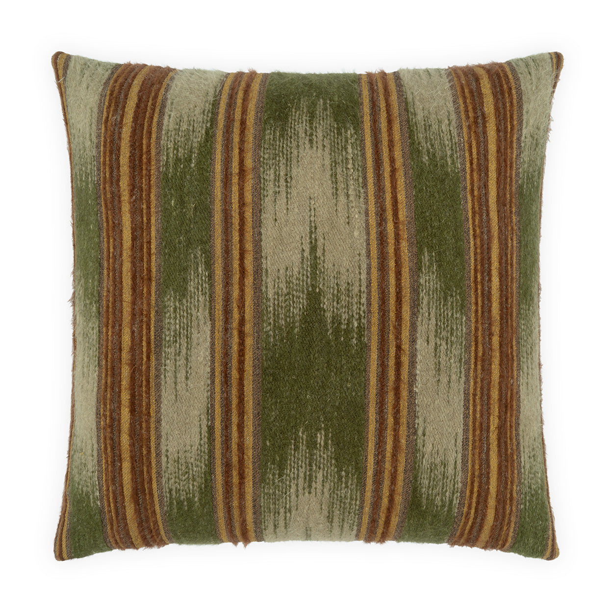 D.V. KAP HOME   24" x 24" Derringer Pillow - Olive     - 4480-O-2424