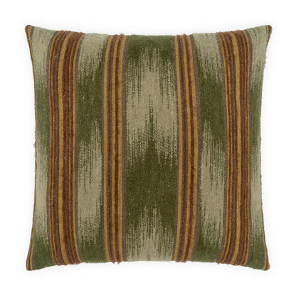 D.V. KAP HOME   24" x 24" Derringer Pillow - Olive     - 4480-O-2424