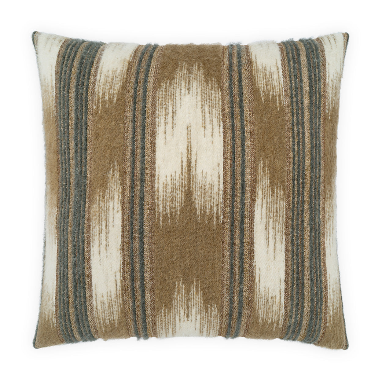 D.V. KAP HOME   24" x 24" Derringer Pillow - Tan     - 4480-T-2424