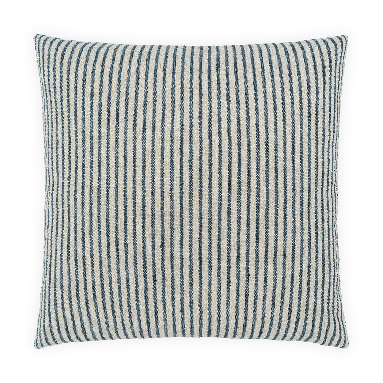 D.V. KAP HOME   24" x 24" Matelot Stripe Pillow - Indigo     - 4481-I-2424
