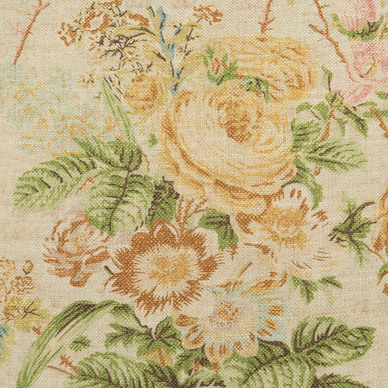 D.V. KAP HOME 4483-YARD Rosiere Fabric      - Rosiere