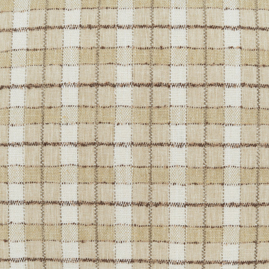 D.V. KAP HOME 4485-N-YARD Wickerwork Plaid Fabric - Natural      - Wickerwork Plaid