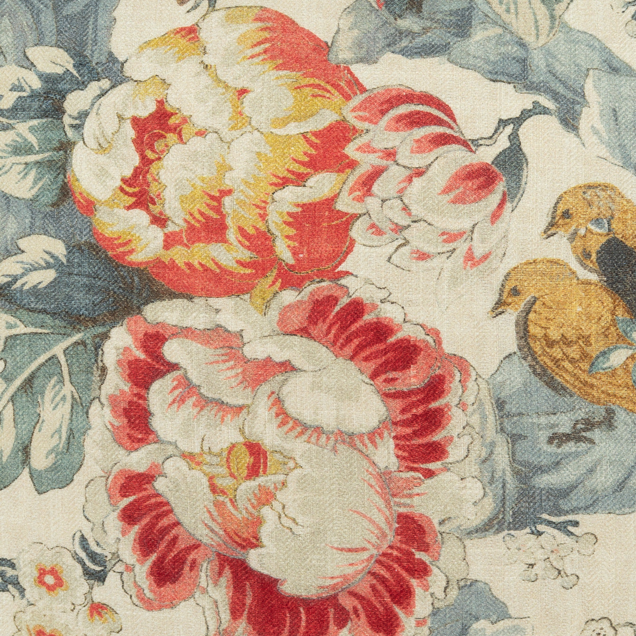 D.V. KAP HOME 4487-B-YARD Peking Fabric - Blue      - Peking