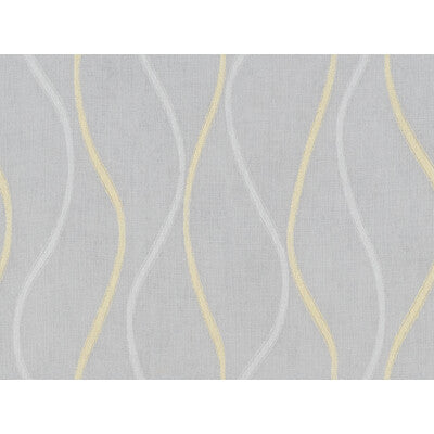 KRAVET BASICS SHEER MODERN WHITE,YELLOW,   - 4488.14.0