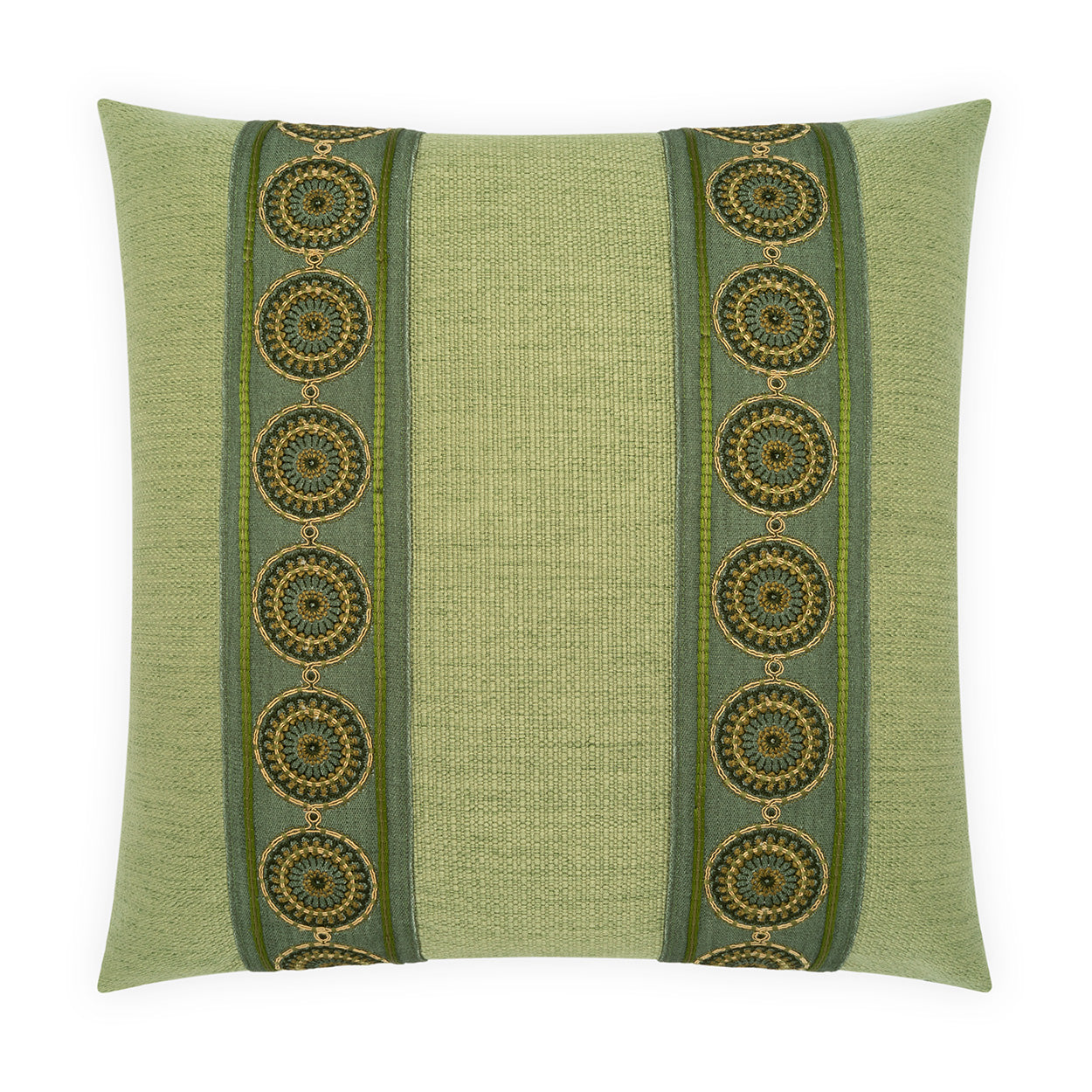 D.V. KAP HOME   24" x 24" San Marcos Pillow - Fern     - 4489-F-2424