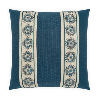 D.V. KAP HOME   24" x 24" San Marcos Pillow - Midnight     - 4489-M-2424