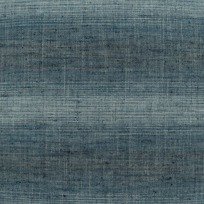 D.V. KAP HOME   24" x 24" Chambray Stripe Pillow - Denim     - 4493-D-2424