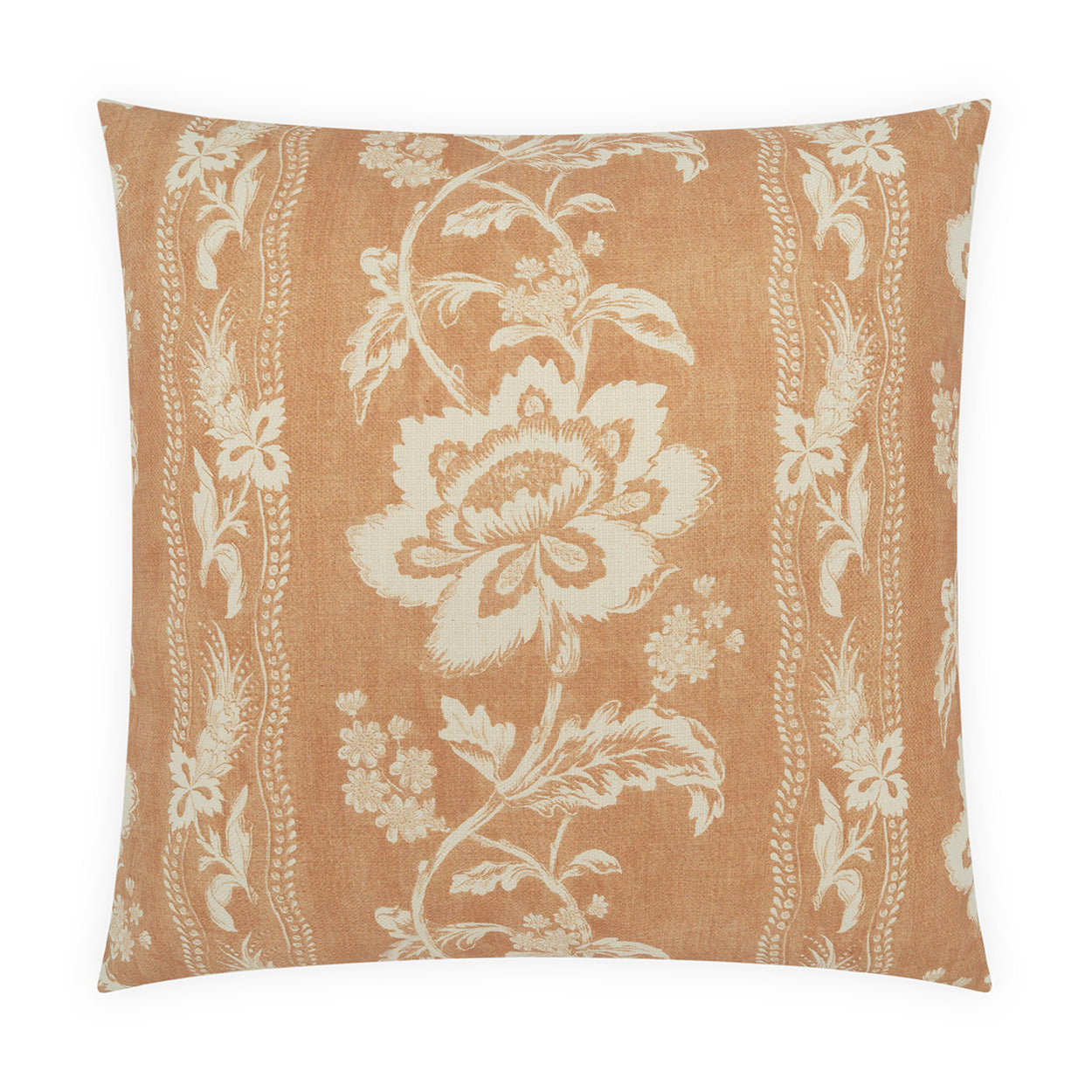 D.V. KAP HOME   24" x 24" Kolkata Pillow - Clay     - 4501-C-2424