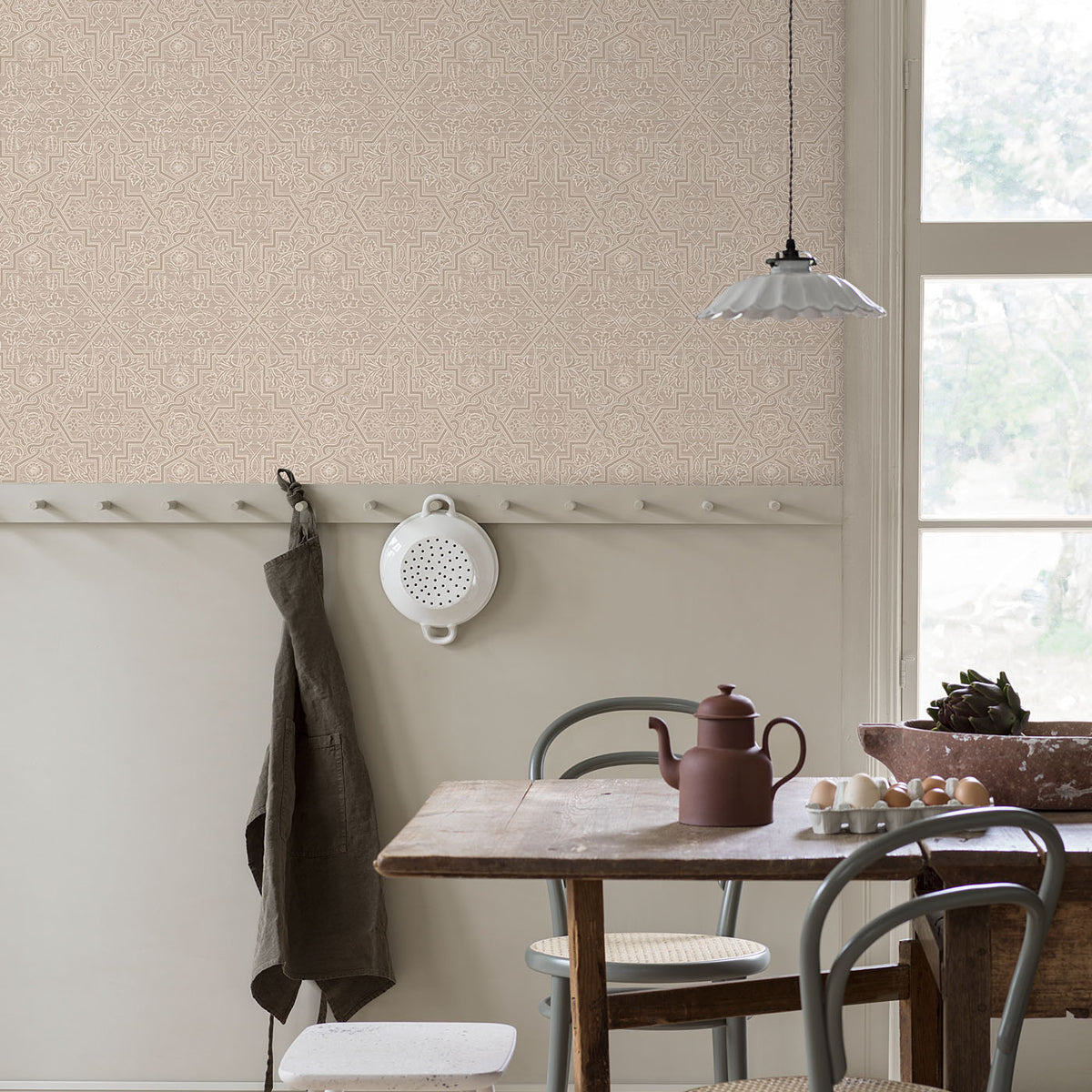 SCHUMACHER WALLCOVERING  BORASTAPETER ROSENVINGE   NATURAL   - 4503