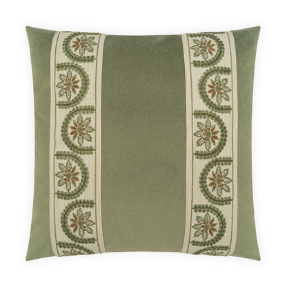 D.V. KAP HOME   24" x 24" Beliver Pillow - Artichoke     - 4506-A-2424