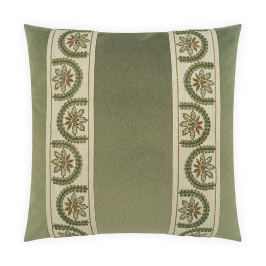 D.V. KAP HOME   24" x 24" Beliver Pillow - Artichoke     - 4506-A-2424