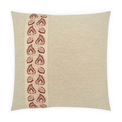 D.V. KAP HOME   24" x 24" Estense Pillow - Rose     - 4509-R-2424