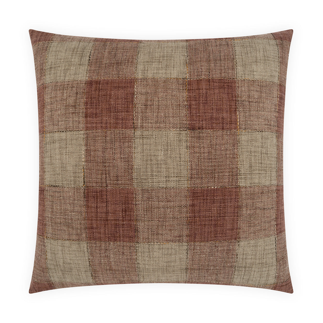 D.V. KAP HOME   24" x 24" Cromwell Pillow - Chestnut     - 4511-C-2424