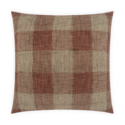 D.V. KAP HOME   24" x 24" Cromwell Pillow - Chestnut     - 4511-C-2424