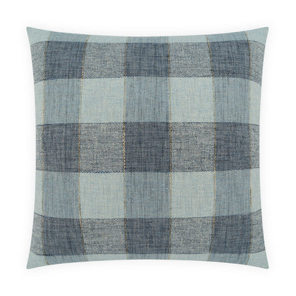 D.V. KAP HOME   24" x 24" Cromwell Pillow - Denim     - 4511-D-2424