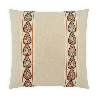 D.V. KAP HOME   24" x 24" Delmonte Pillow - Clay     - 4512-C-2424
