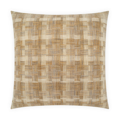 D.V. KAP HOME   24" x 24" Inlay Pillow - Burlap     - 4513-B-2424