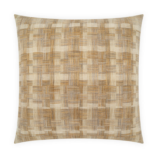 D.V. KAP HOME   24" x 24" Inlay Pillow - Burlap     - 4513-B-2424