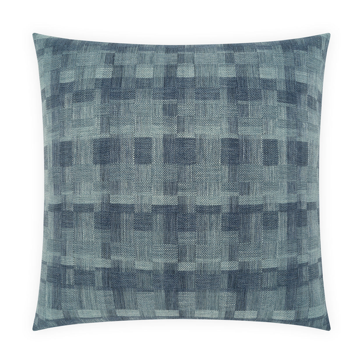 D.V. KAP HOME   24" x 24" Inlay Pillow - Denim     - 4513-D-2424