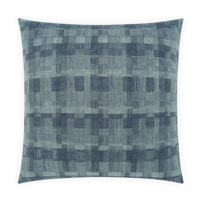 D.V. KAP HOME   24" x 24" Inlay Pillow - Denim     - 4513-D-2424