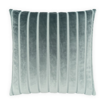 D.V. KAP HOME   24" x 24" Elysian Stripe Pillow - Ocean     - 4514-O-2424