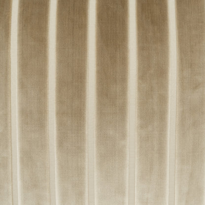D.V. KAP HOME   24" x 24" Elysian Stripe Pillow - Sand     - 4514-S-2424