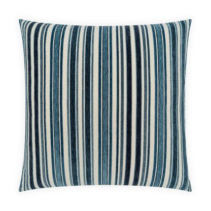 D.V. KAP HOME   24" x 24" Cadence Pillow - Indigo     - 4516-I-2424